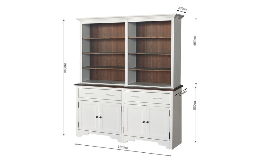 Image 2: Esme White Wooden Dresser