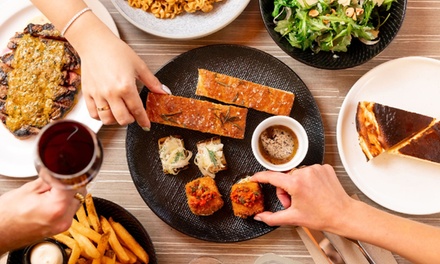 For Two People: Five Course including One Moore's Creek Bottles of Wine - The Rawson