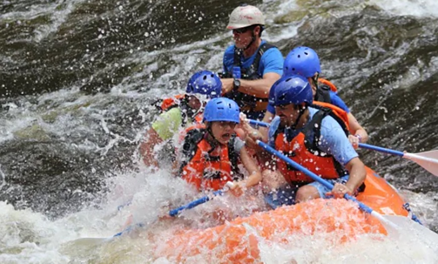 Image 1: Thrill-Packed Smoky Rapids Rafting: Trip for 1, 2 or Group of Up to 6