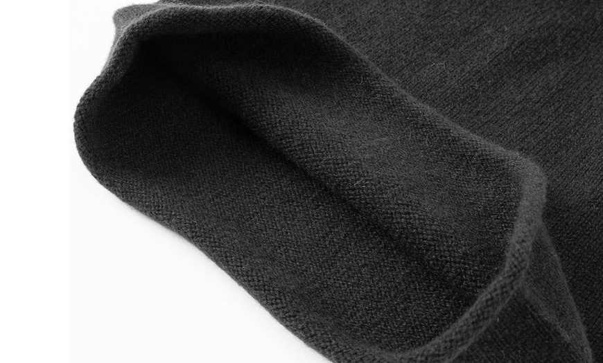Image 5: 1x oder 2x Kaschmir Slouchy Beanie Strickmütze