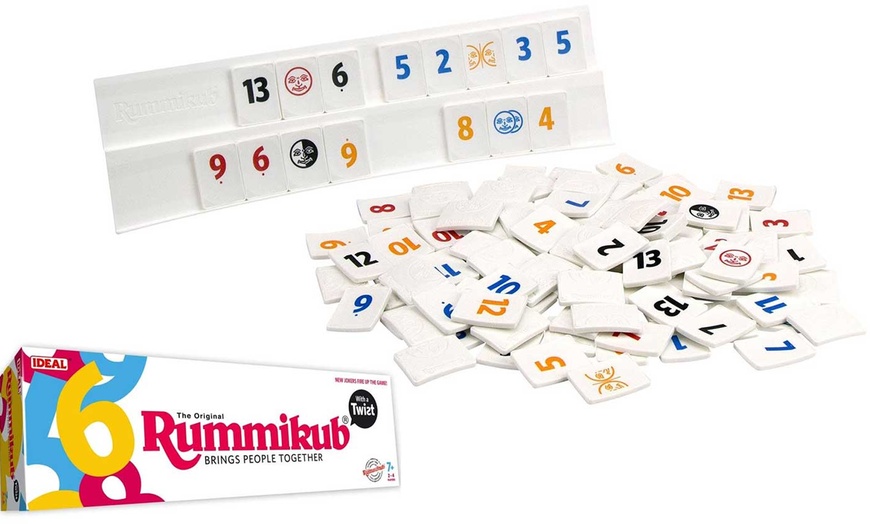 Image 1: Rummikub With a Twist Game