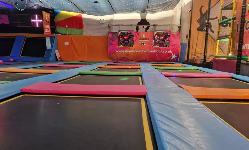 Image 2: 60-Minute Trampoline Park Session for 1, 2, 3, or 4 People