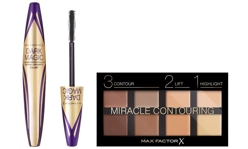 Image 1: Max Factor Mascara and Contour