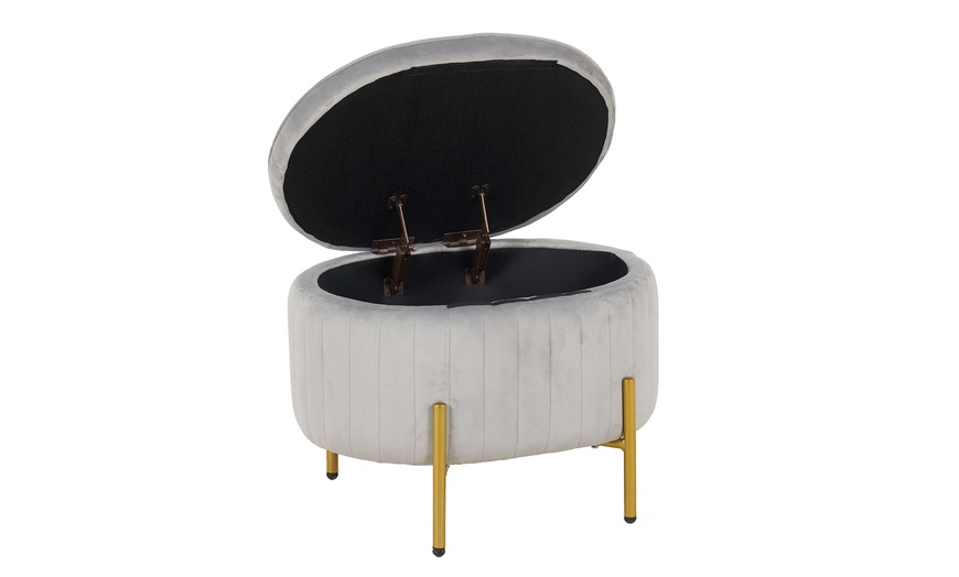 Image 6: Pouf contenitore a divanetto