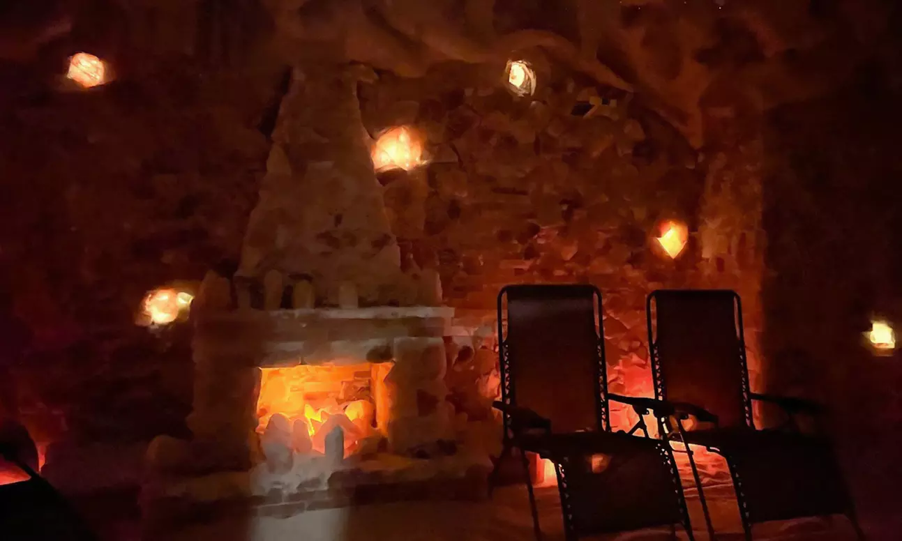 Massage, Salt Cave Session, Foot Detox, Sauna & More - One or Couples 