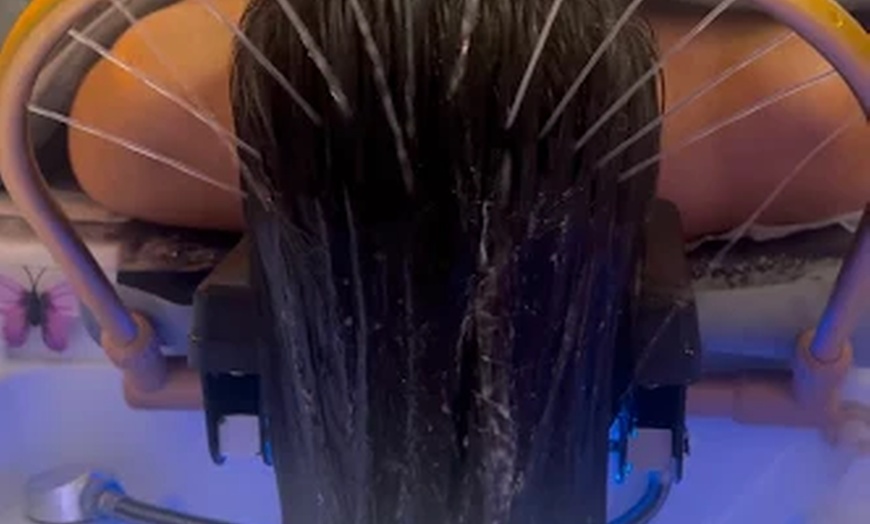 Image 6: 75-Min Head Spa for 1 or 2 w/Massage on Shoulders + Mini-Facial 