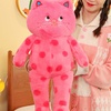 Image 12: Kawaii Spotted Cat Plush Toy