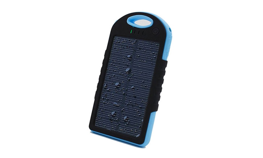 Image 6: Batterie de secours solaire 5000 mAh