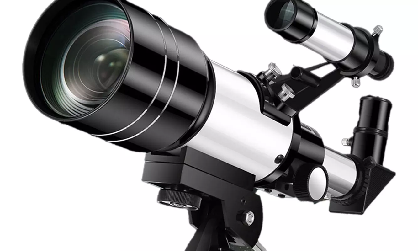 Astronomisches Teleskop-Set mit Stativ
