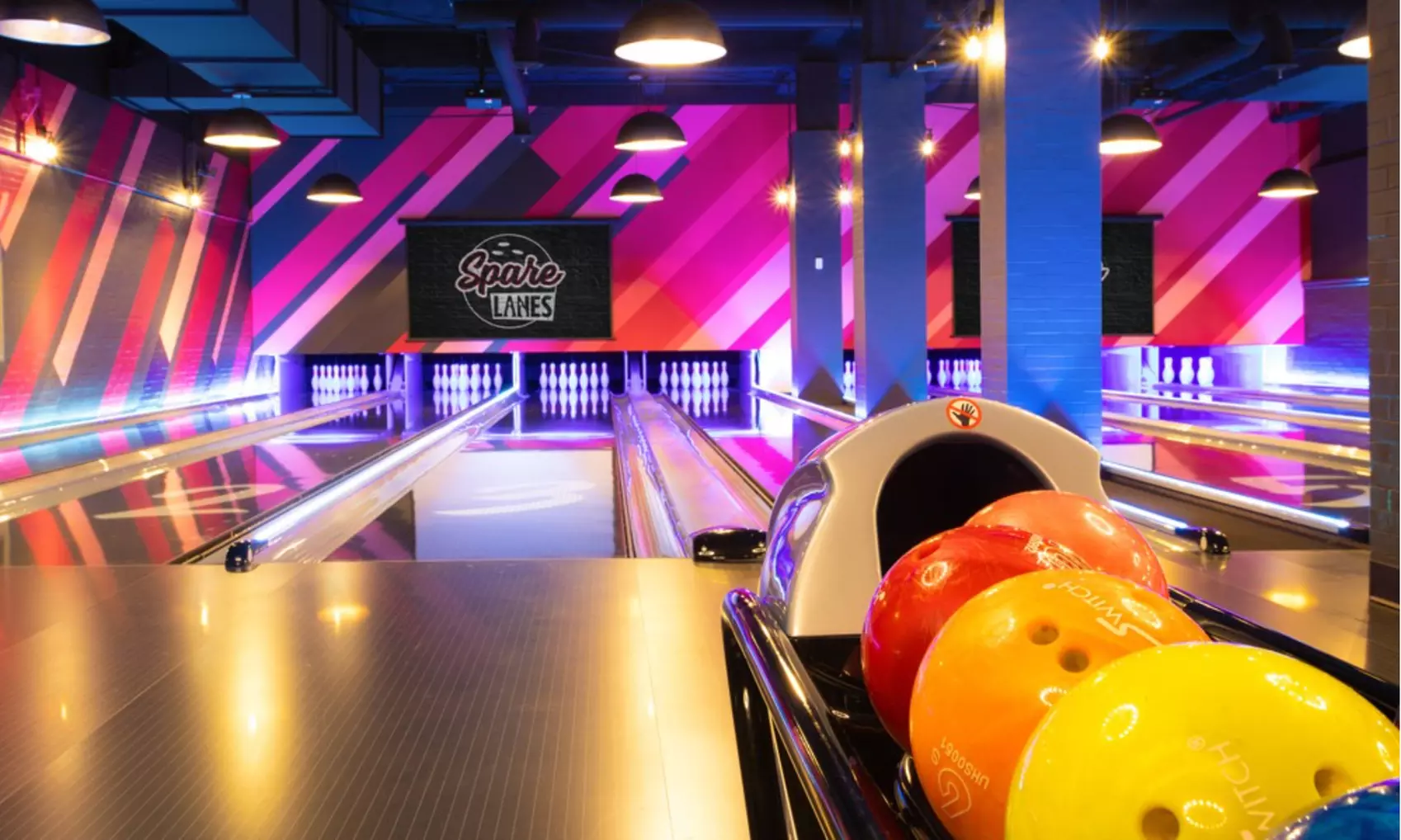 Up to 43% Off 1 or 2 Hours of Bowling with Shoes at Spare Lanes