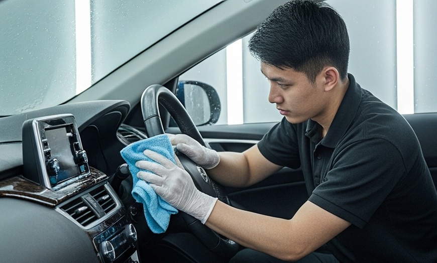 Image 7: Gleaming Finish: Exterior wash, Super Wash or Detailing Hand Polish