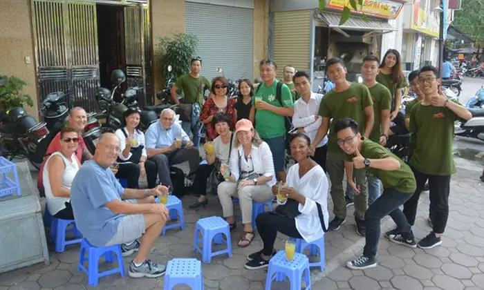 Vietnam: Hanoi Food, Culture, Sight Tour on Vintage Minsk Motorbike