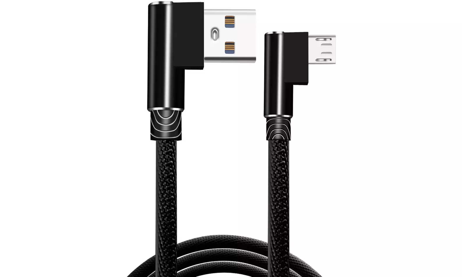 1x oder 2x bruchfestes oder L-förmiges Ladekabel