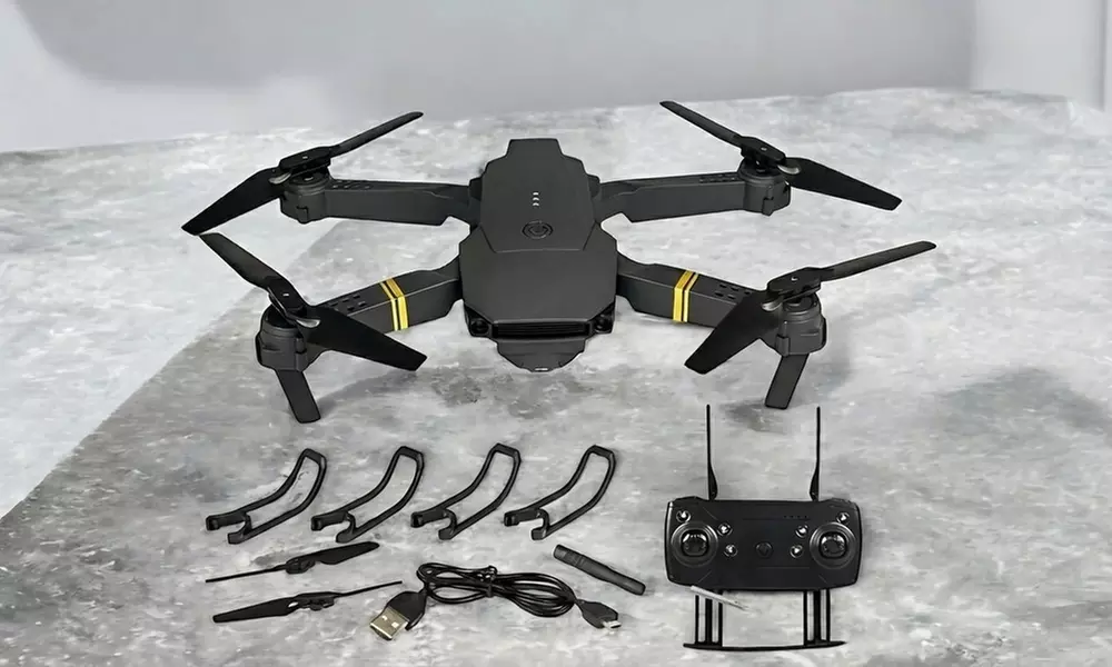 Mini dron potente y portátil en color negro