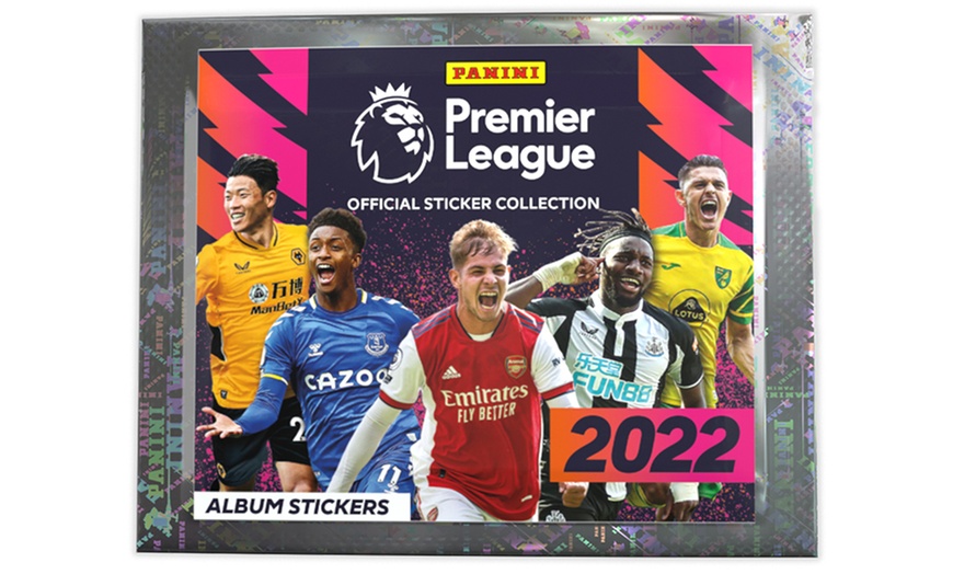 Image 4: 100 or 200 Packs of Panini 2022 Premier League Stickers