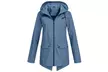 Women's Lightweight Zip-through Hooded Windbreaker Jacket - Second Medium