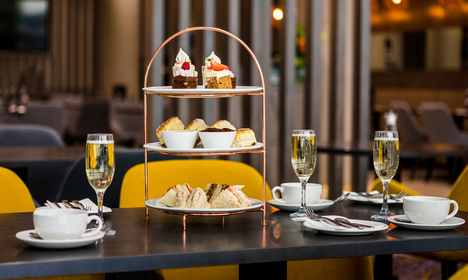 Mimosa Afternoon Tea for Two or Four at 4* Maldron Hotel Newcastle