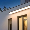 Image 1: Solar Outdoor Wall Light with Intelligent Sensor