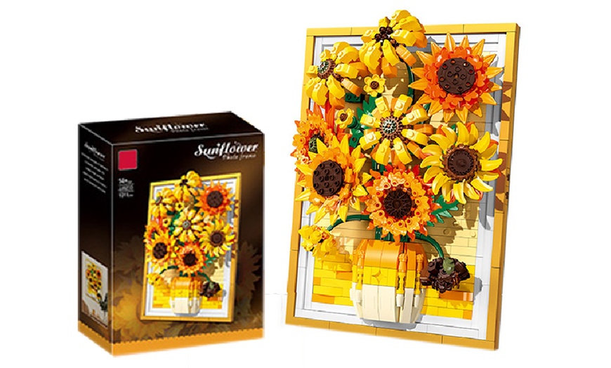 Image 3: Baustein-Blumen-Motiv