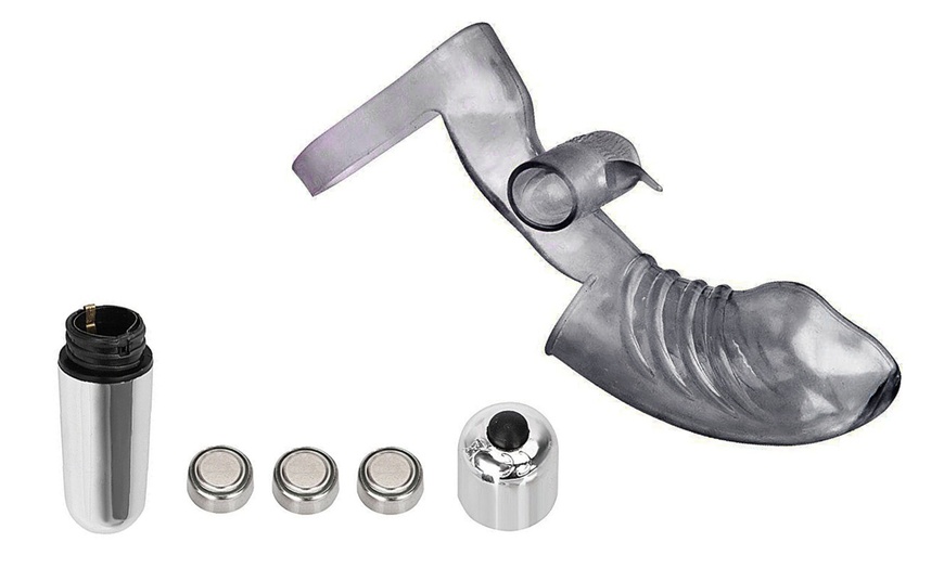 Image 5: Finger G-spot Vibrator Adult Sex Toys Finger Sleeve