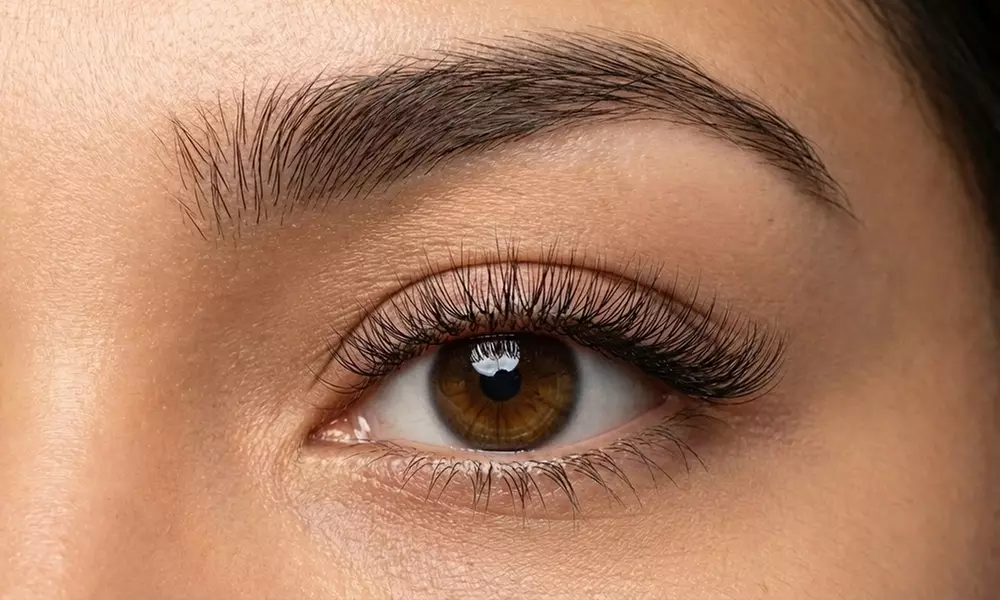 Natural Classic Wet or Hybrid Eyelash Extension Full Set