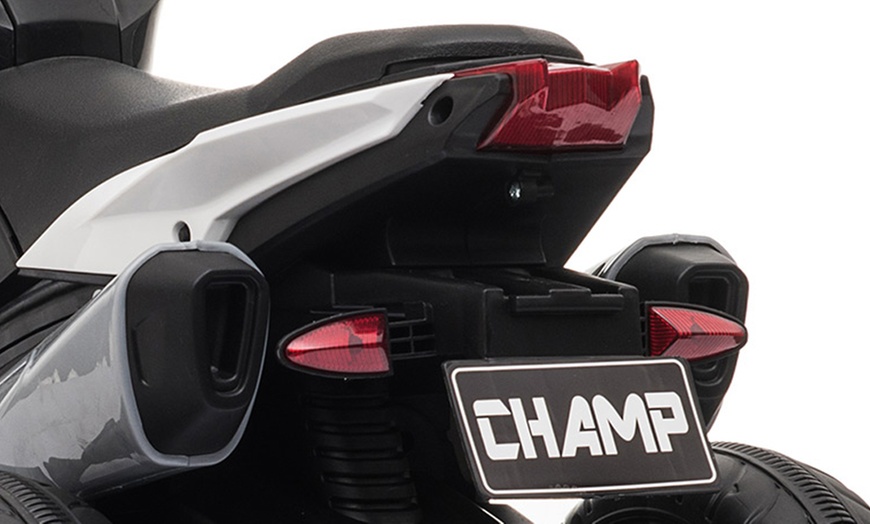 Image 7: HomCom Kids Electric Motorcycle Ride-On Toy