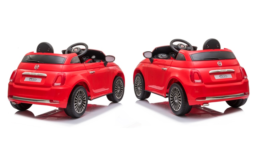 Image 3: Coche eléctrico infantil Fiat 500 de Injusa
