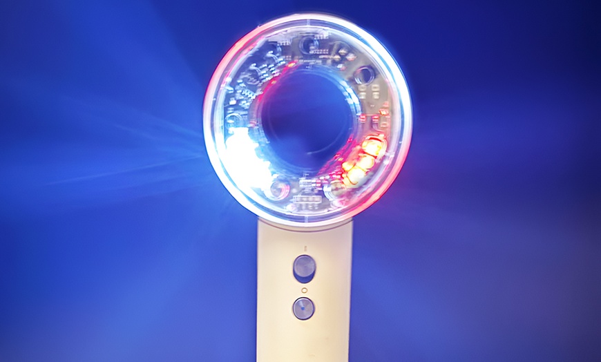 Image 4: Professioneller Haartrockner im transparenten Design mit LED-Anzeige