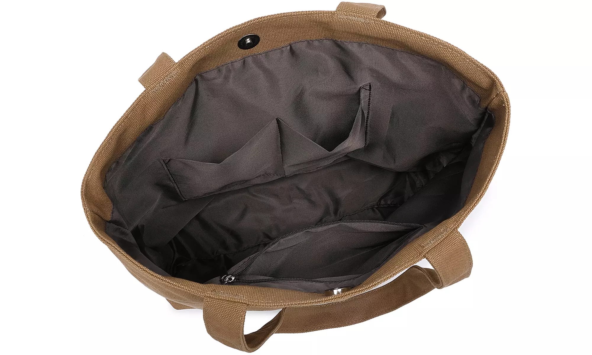 Daily Use Canvas Shoulder Bag Lage Capacity Shopping Bag Casual Bag