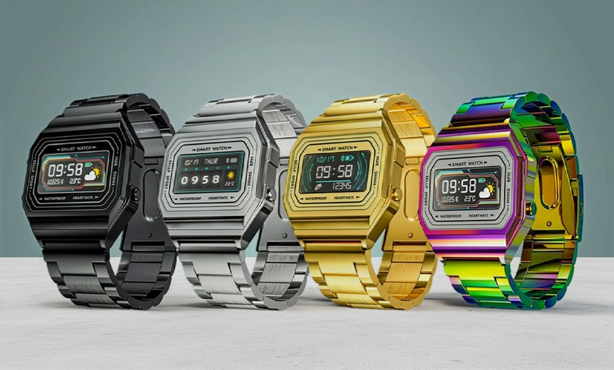 Image 1: Smartwatch I6 con conexión GPS, modo deportivo y monitor del sueño