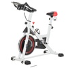 Image 16: HomCom Indoor Exercise Bike for Spin Classes or Low Impact Exercise