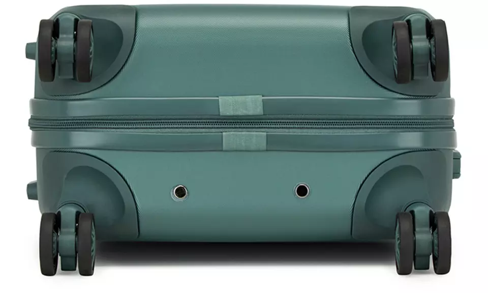 1 o 3 maletas de viaje rígidas con ruedas silenciosas