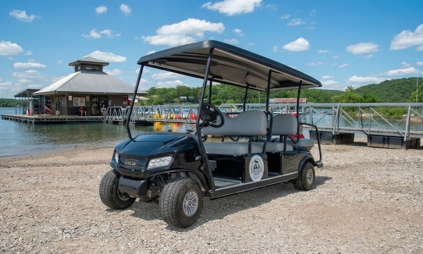 Image 2: 4 or 6 Seat Golf Cart Rental for Exploring Indian Point