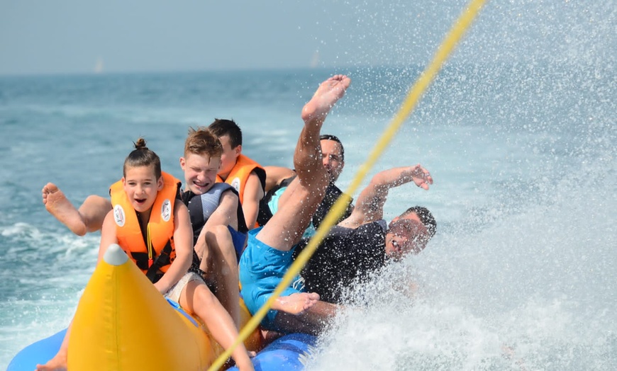 Image 5: Banana or Donut Ride at Break Water Adventure at Palm Jumeirah