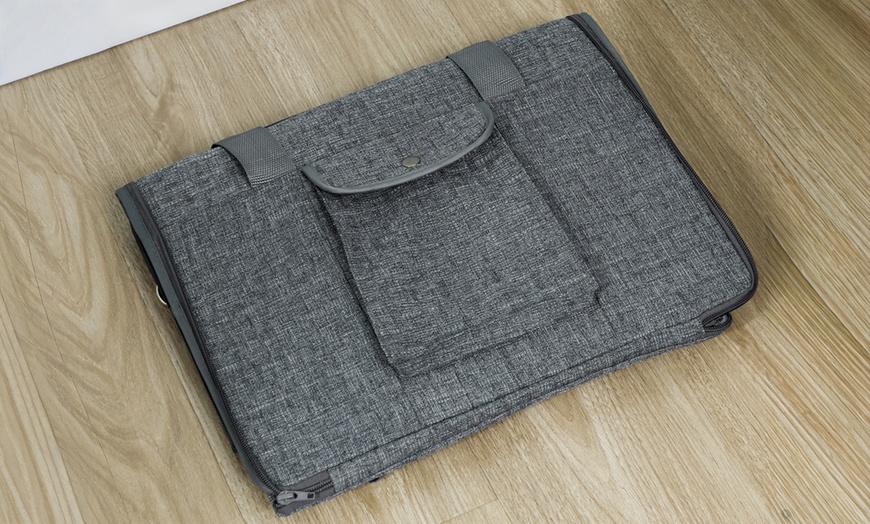 Image 5: PawHut Soft-Sided Cat Carrier Foldable Bag in Spacious Design