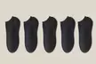 No Show Low Cut Ankle Mens Short Socks Casual Cotton Socks(5/10-Pack) - Second Medium