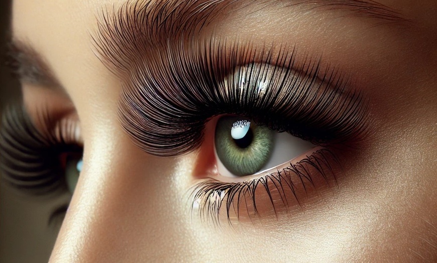 Image 1: Wimpernverlängerung mit der 1:1- oder 2D-Volumentechnik für 1 Person