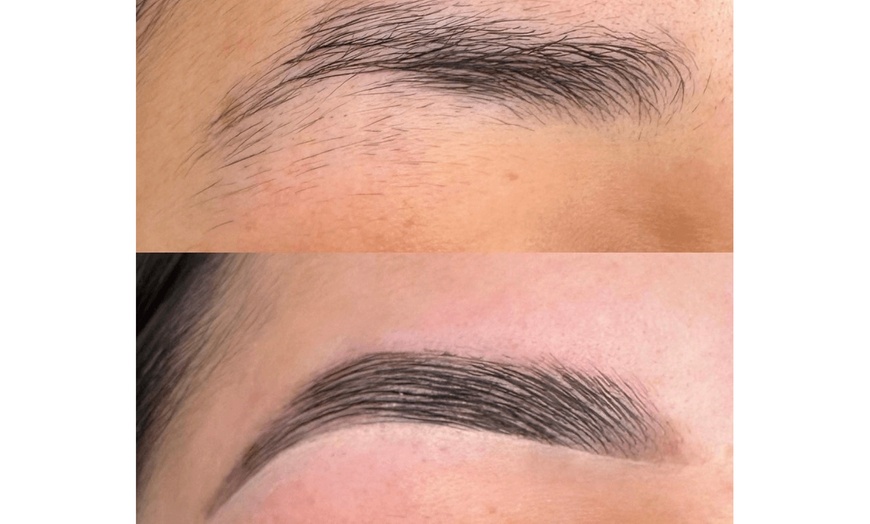 Image 2: Brow Shaping & Tinting with Optional Lamination Enhancement