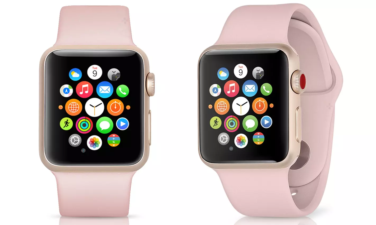 Apple Watch Series 3 38mm w/ GPS and Cellular LTE (Refurbished) - Second Medium