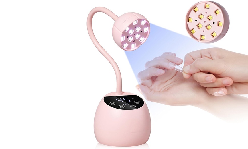 Image 9: FREE SHIPPING: 1Pc of LED Nail Lamp