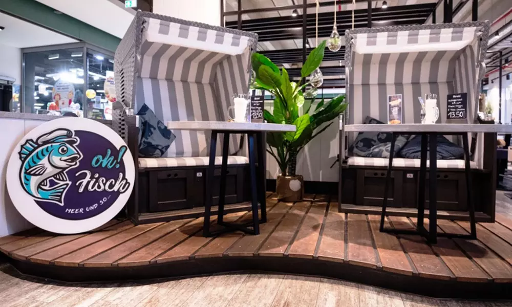 Frühstücksteller mit Bagel & Kaffeespezialität für 1 - 4 Personen