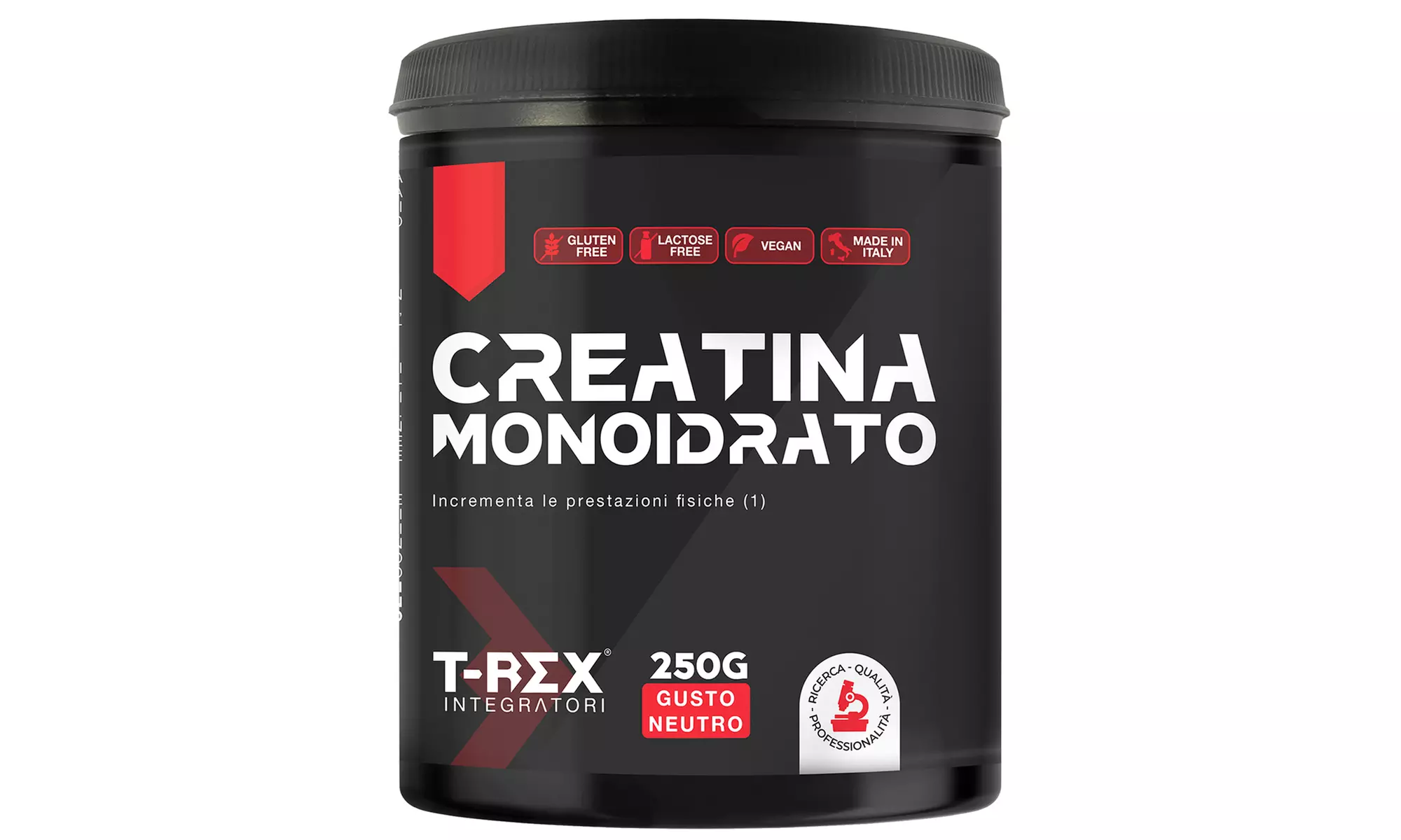 1 o 2 confezioni di creatina in compresse o polvere T-Rex Integratori