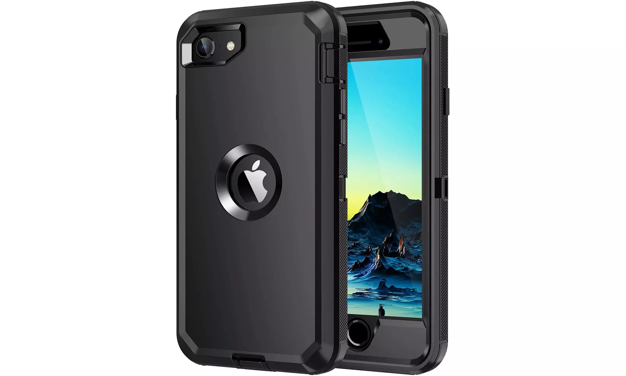 Case For iPhone SE 3rd Gen 2022 Shockproof Heavy Duty Built-in Screen Protector