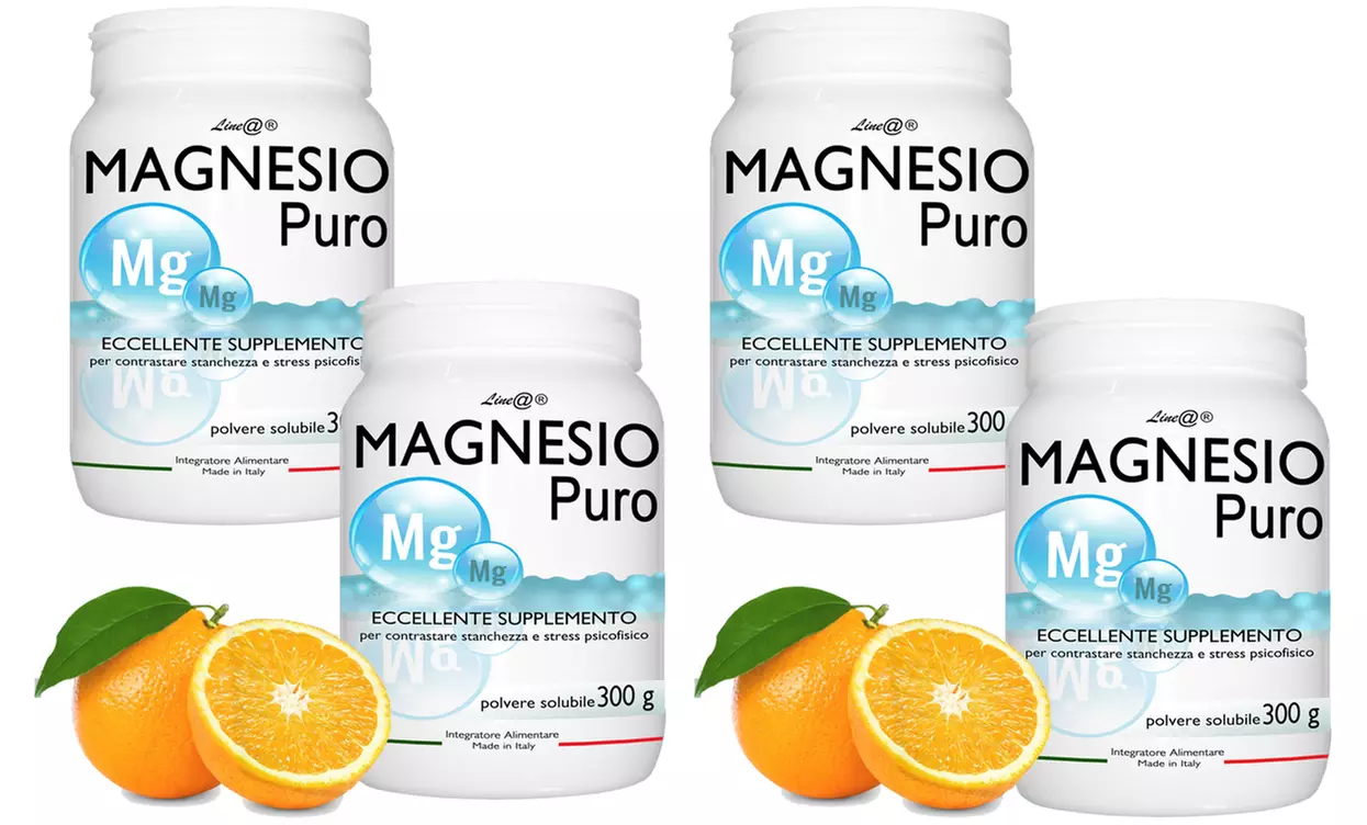 Fino a 4 confezioni di Magnesio Puro Line@Diet