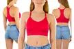 Lounge Love Women's Six-Pack Everyday Wireless Tank or Racerback Bras - Second Medium