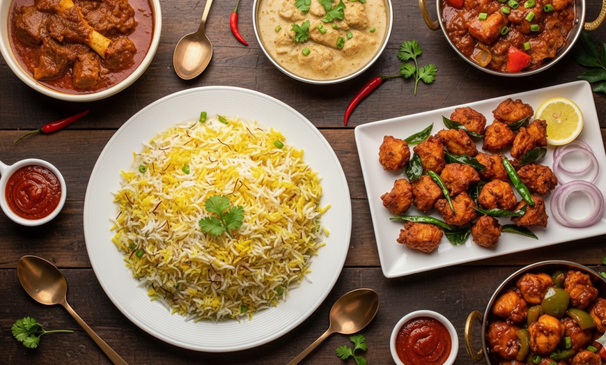 Image 4: Authentic Indian Dining Bundles for 2, 4, or 8 with Shared Courses