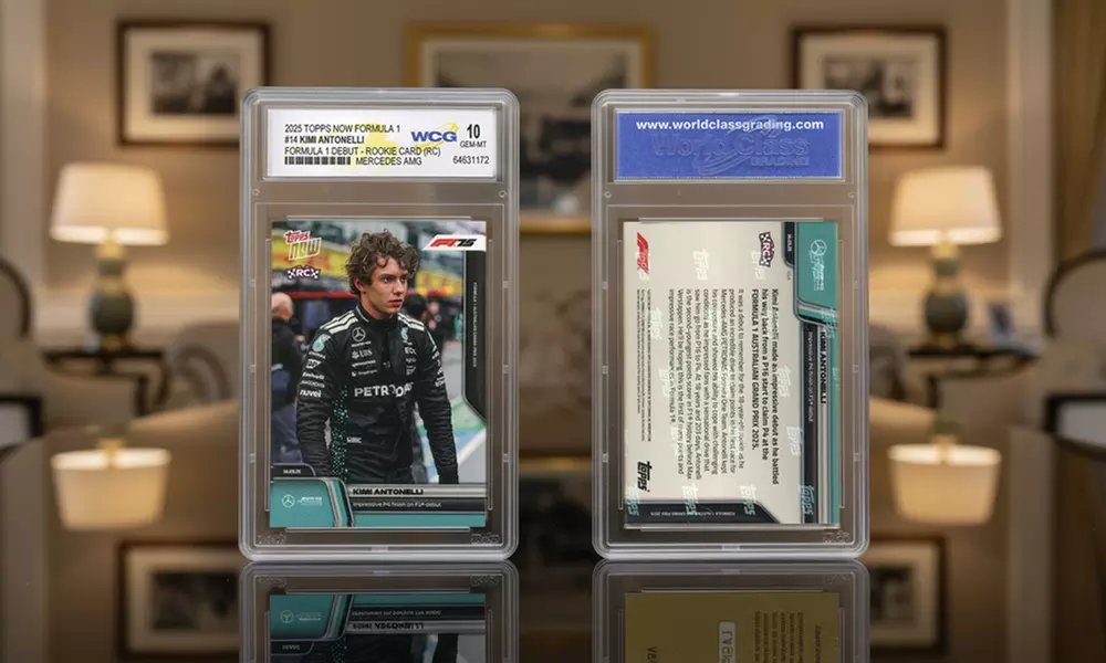 2025 Topps Now Formula 1 KIMI ANTONELLI F1 Debut ROOKIE Card #14 - Gem Mint 10