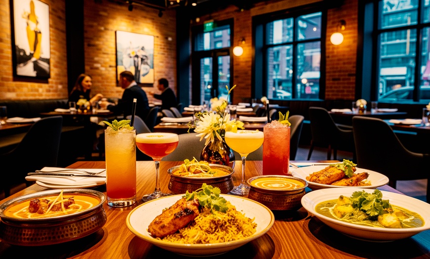 Image 1: Cocktail & Entrée for Up to 6 – Up to 6 Cocktails + Up to 3 Entrées