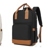Image 2: Kono Casual Contemporary Backpack w/ Laptop Sleeve Daypack School Bag