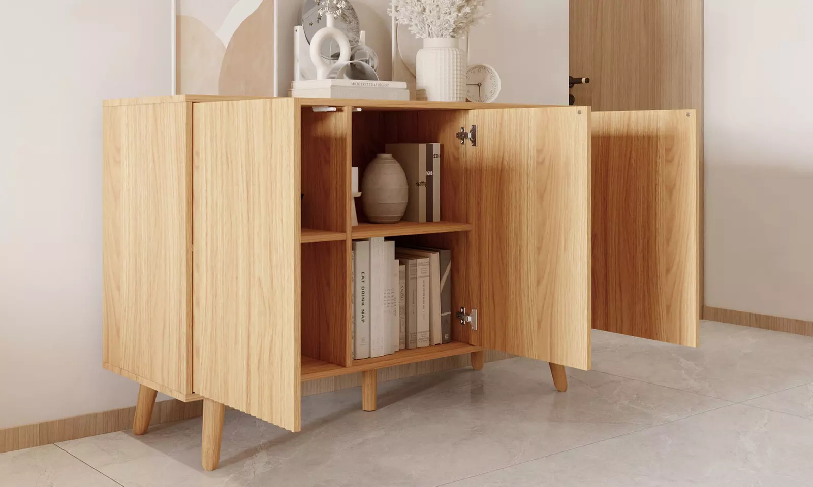 Credenza moderna in stile nordico Renzo